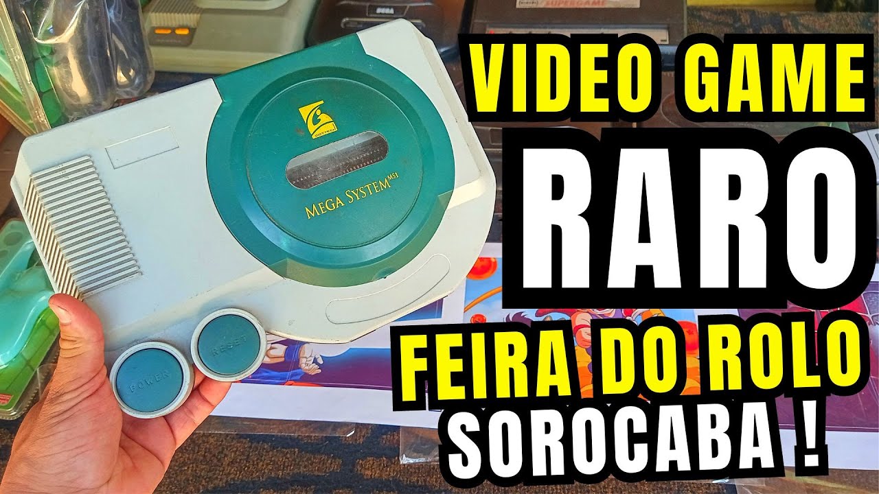 AS RARIDADES na Feira do ROLO de SOROCABA !