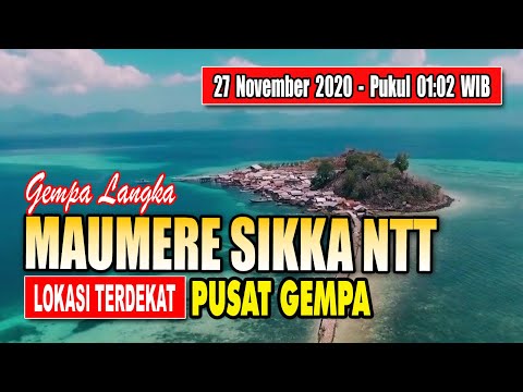 Gempa Langka Terjadi Di Wilayah Nusa Tenggara Timur (27 November 2020)