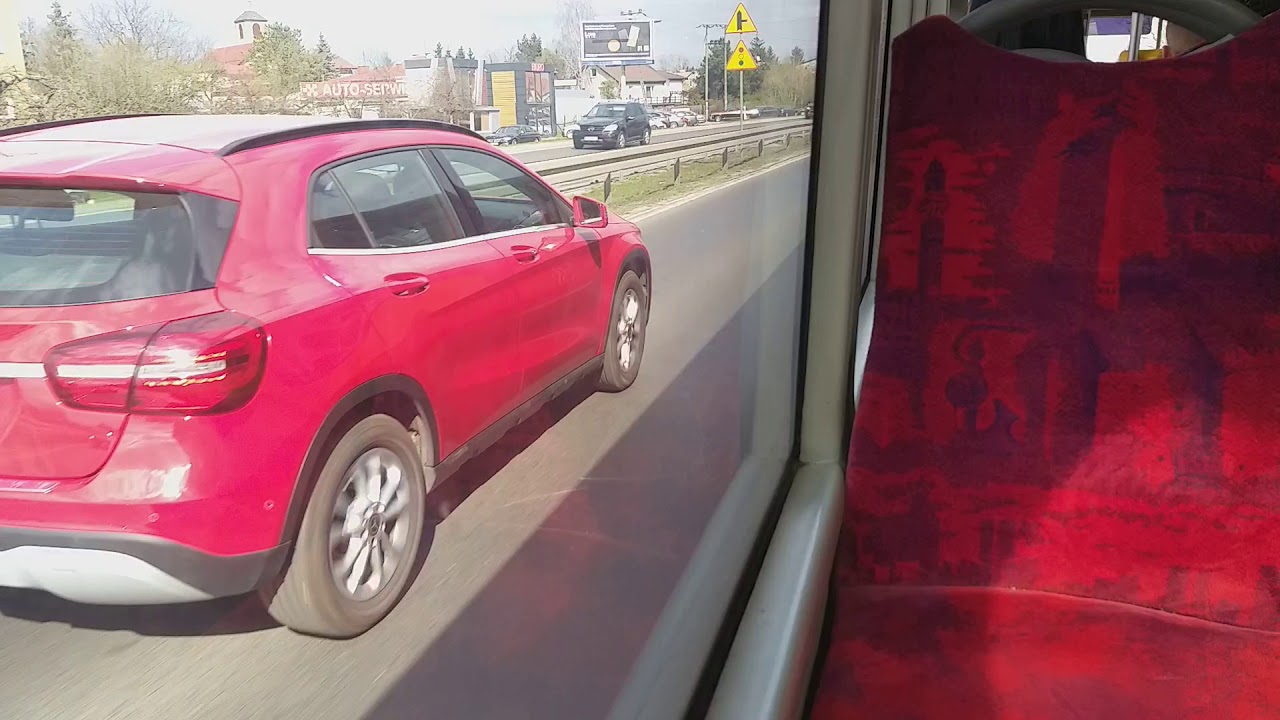 Przejazd warszawskim autobusem Solaris Urbino 15 #8013 linia 717
