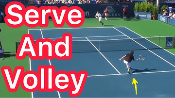 How To Serve & Volley Like A Pro (Tennis Strategy Explained)