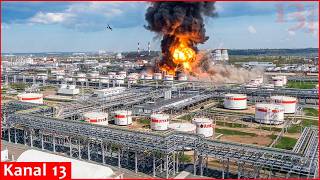Russia’s Perm oil refinery suspends operations after massive Ukrainian drone attack