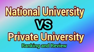 National university VS  private university | Star Express