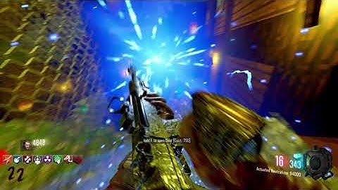 CUSTOM MAP ZOMBIE - MINECRAFT TOWER CHALLENGE - BLACK OPS 3