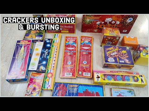 Diwali Crackers unboxing and bursting video | Diwali celebration | Standard Fireworks - Sivakasi