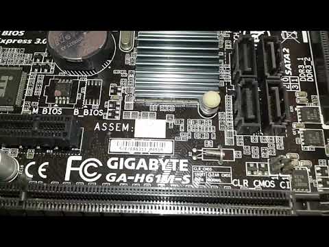 NO DISPLAY But Motherboard On ........(GIGABYTE GA-H61M-S) Solve Is All Motherboards Problems