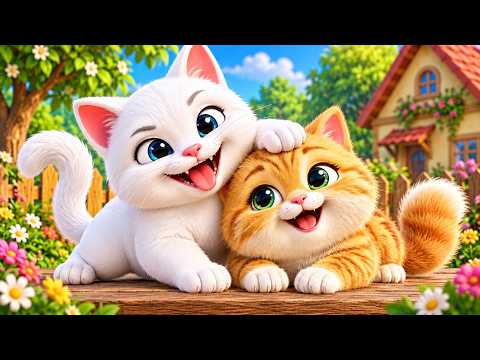 Meow Meow Billi Karti | Hindi Rhyme For Kids | म्याऊ म्याऊ | Balgeet In Hindi |