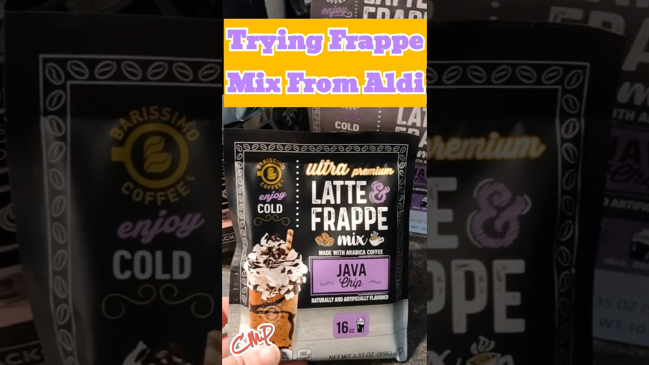 Aldi Finds/New Item/Java Chip Frappe Review Mix(2024)