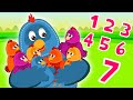Learning 1 To 7 Numbers | Learning Numbers For Kids | Number Song