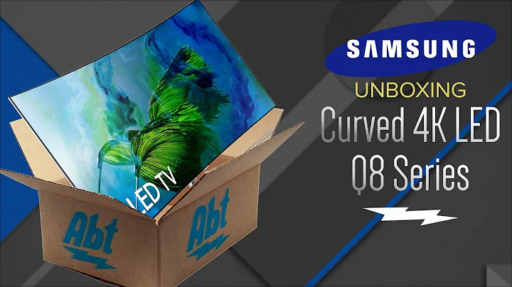 Unboxing: Samsung QN65Q8C 4K QLED Q8C