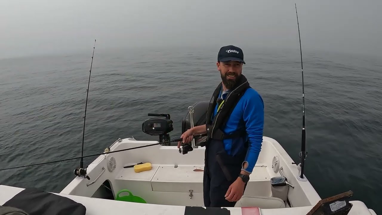 Fishing for Tope and Bull Huss | Boat Fishing in the Fog!