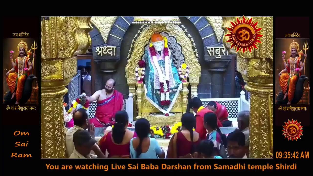 Sai Baba Darshan Live Today || 28 FEB 2026 || SATURDAY || MORNING