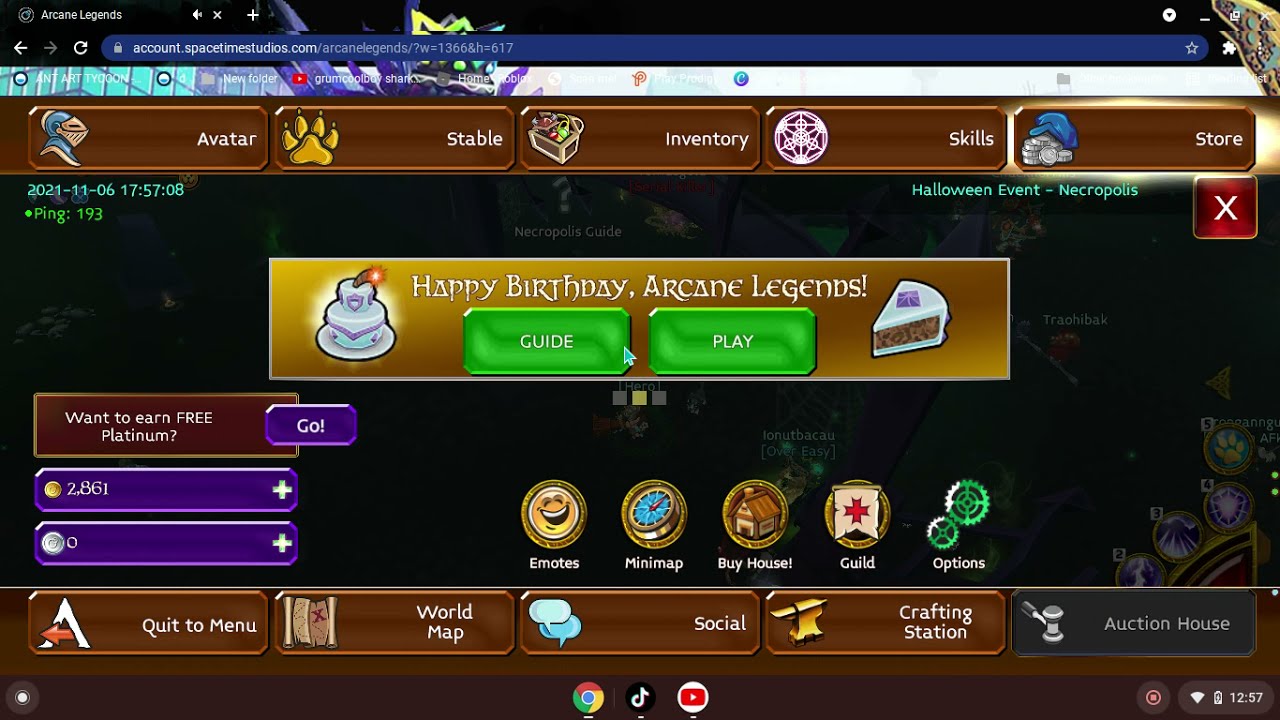 promo codes arcane legends YouTube