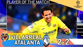 The Day Dani Parejo A touch of class in midfield: Villareal 2x2 Atalanta ▪︎U.C.L 2021/22 MOTM 🥅🏆