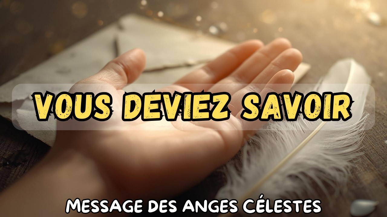 Vous n’êtes pas seul(e) : Que veut vous donner votre ange maintenant | message des anges