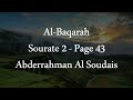 Al baqarah page 43   abderrahman al soudais