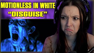 Motionless in White - Disguise | FIRST TIME REACTION | [OFFICIAL VIDEO]
