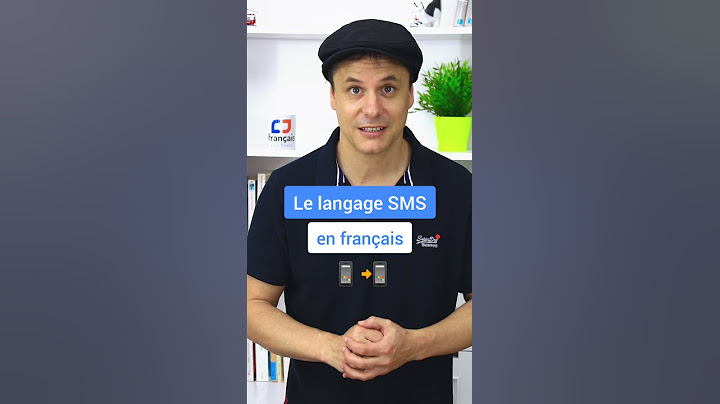 Langage SMS en Français #Shorts