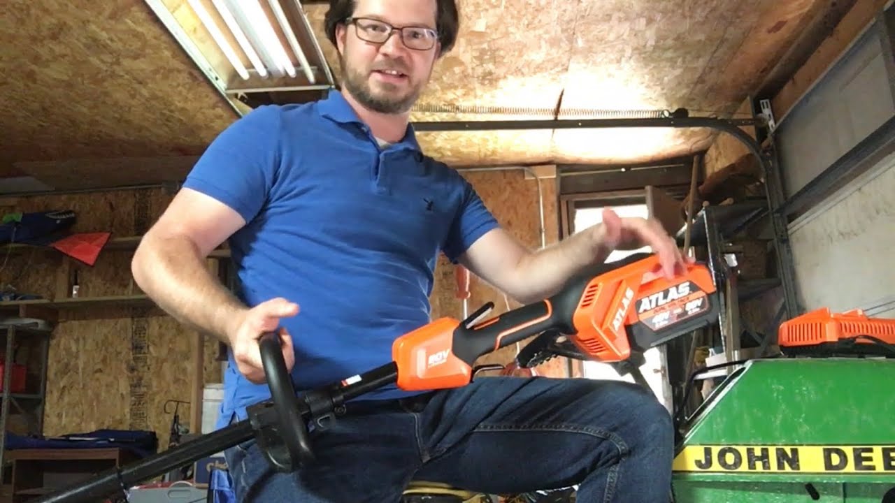 Harbor Freight Atlas Brand Trimmer & Rapid Charger Review YouTube