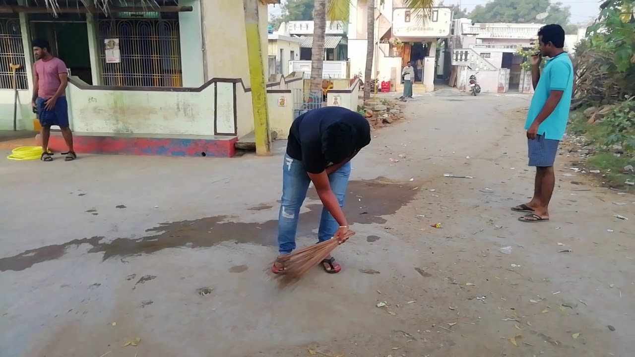 Rangoli cleaning(2) - YouTube