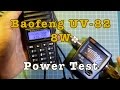 Baofeng UV-82 8W Power Test