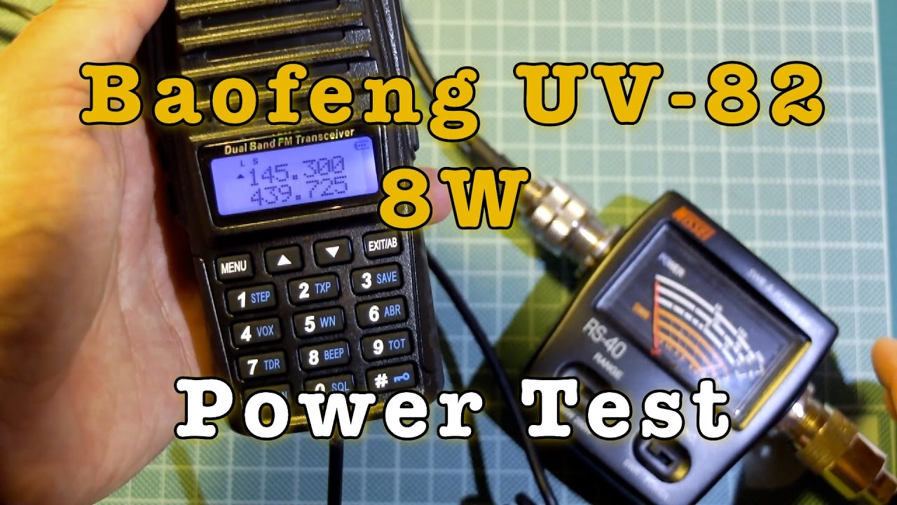 Radio Baofeng UV-82 - Test complet et notre avis [RETEX]