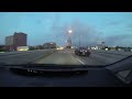 Driving through houston time lapse