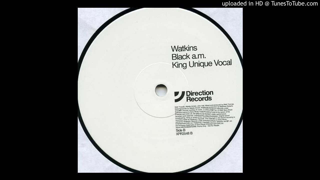 Watkins - Black A.M. (King Unique Vocal Mix)