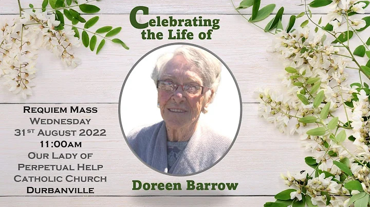 Funeral Service | Doreen Patricia Barrow [26.06.19...