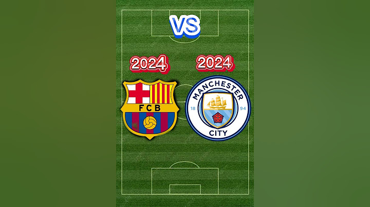 مانشستر سيتي 2024 ضد برشلونة 2024 🥶😱