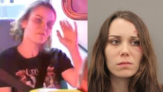 WATCH: Woman drives through police investigation with 2 kids in car