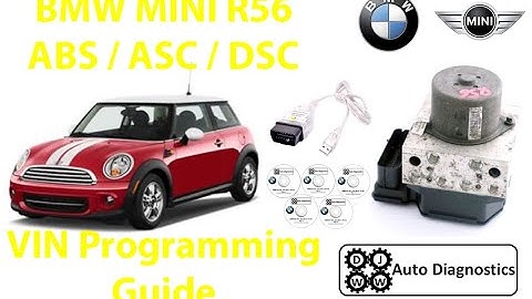 BMW MINI R56 2007 ABS / ASC / DSC VIN Programming (Re-Uploaded)
