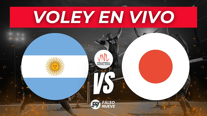 🏐 ARGENTINA vs JAPÓN EN VIVO - NATIONS LEAGUE EN DIRECTO 🔴
