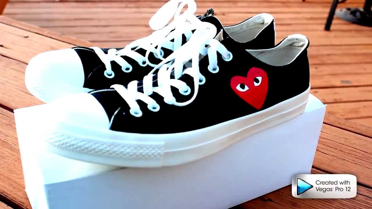 Commes Des Garcons CDG x Converse (Review + On Feet HD ...