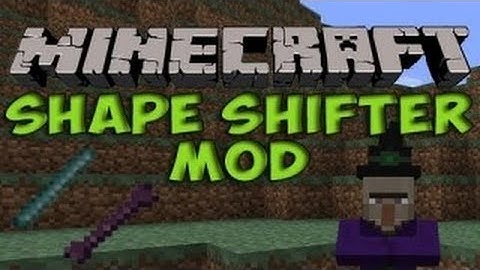 Minecraft 1.5.2 Shape Shifter Mod - Review | How to install (IkBenJeGame)