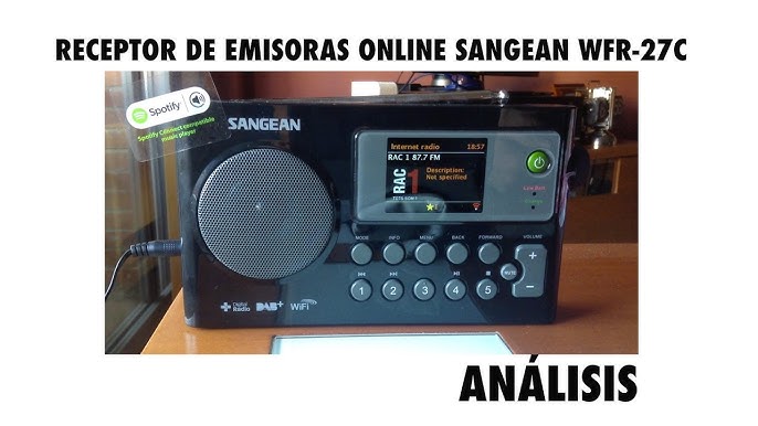 ESCUCHA LAS RADIOS DE TODO EL MUNDO. Auna IR-130 Radio de internet WiFi  Streaming Analisis 