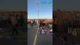 غياب التنظيم في مداخل سوق الحراج بخميس مشيط
