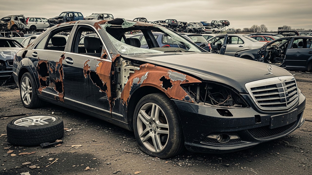 Mercedes-Benz S450 Restoration | Full Repair, Detailing & Luxury Car Makeover