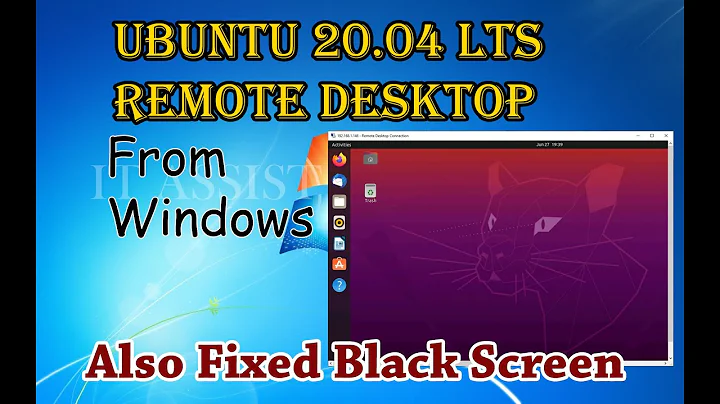 ubuntu remote desktop from windows | Ubuntu 20.04 LTS | xrdp