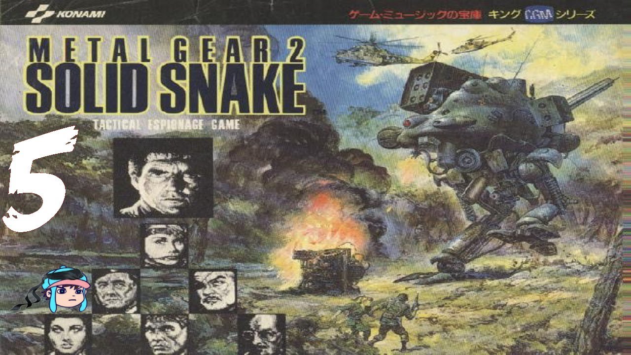 Let's Play Metal Gear 2 Blind! Part 5 Running Man! YouTube