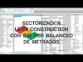 SUMA - Sectorización Lean Construction con BIM mediante balanceo de metrados