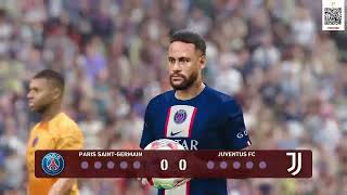 Pes2023 Penalty Shootout Team Neymar Jr Vs Juventus - Psg Vs Juventus Pc Gameplay