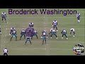 Broderick Washington Highlights 2022 Baltimore Ravens