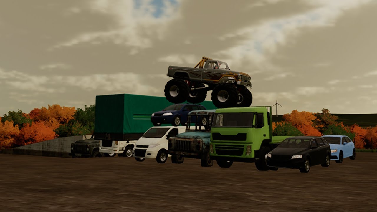 The First FS22 Monster Jam show! - YouTube