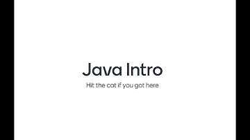 Java Intro 2. ИТМО Программирование. 2021 10 26