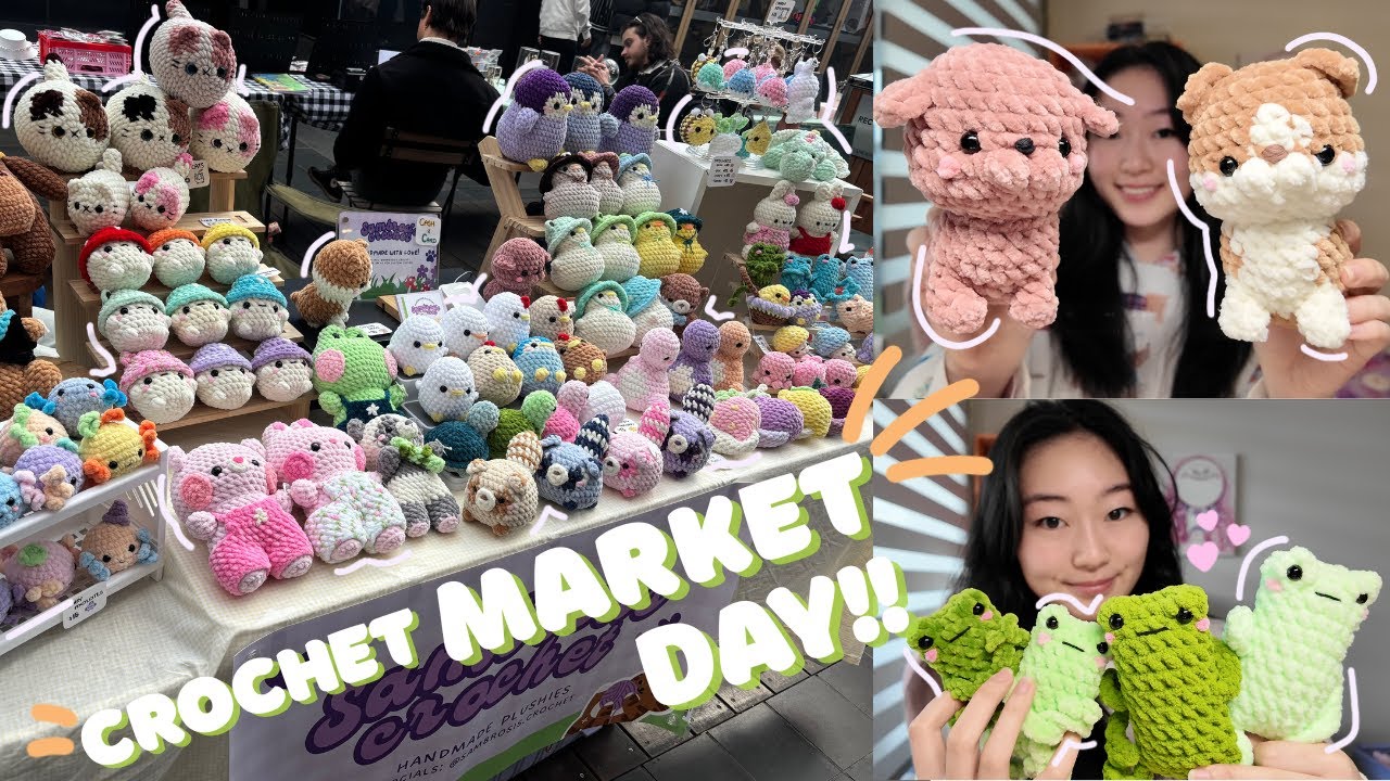 ЕЩЕ ОДИН ВИДЕОБЛОГ О РЫНКЕ! 🌷 Сколько $$ я заработала, пробуя новые выкройки и готовясь к рынку!