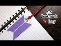 Bts bookmark ideas  bts diy craft  bts logo bookmark  kkbs art and craft