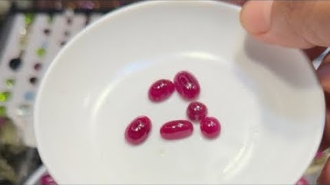 Vao ngắm hàng mới các bác ơi / đá ruby