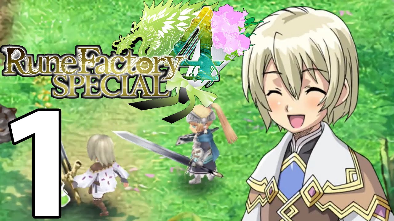 Prologue and Intro! Learning to Farm! Rune Factory 4 Special Archival