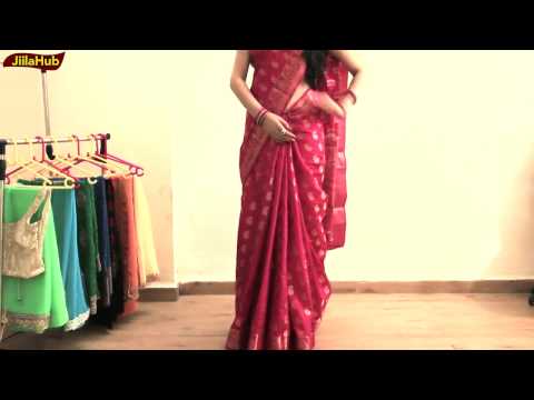 How To Wear Perfect South Indian Silk Saree To Look Elegant Yet Hot|Jiilahub Saree Draping