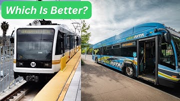 Which is Better: Light Rail or Bus Rapid Transit?